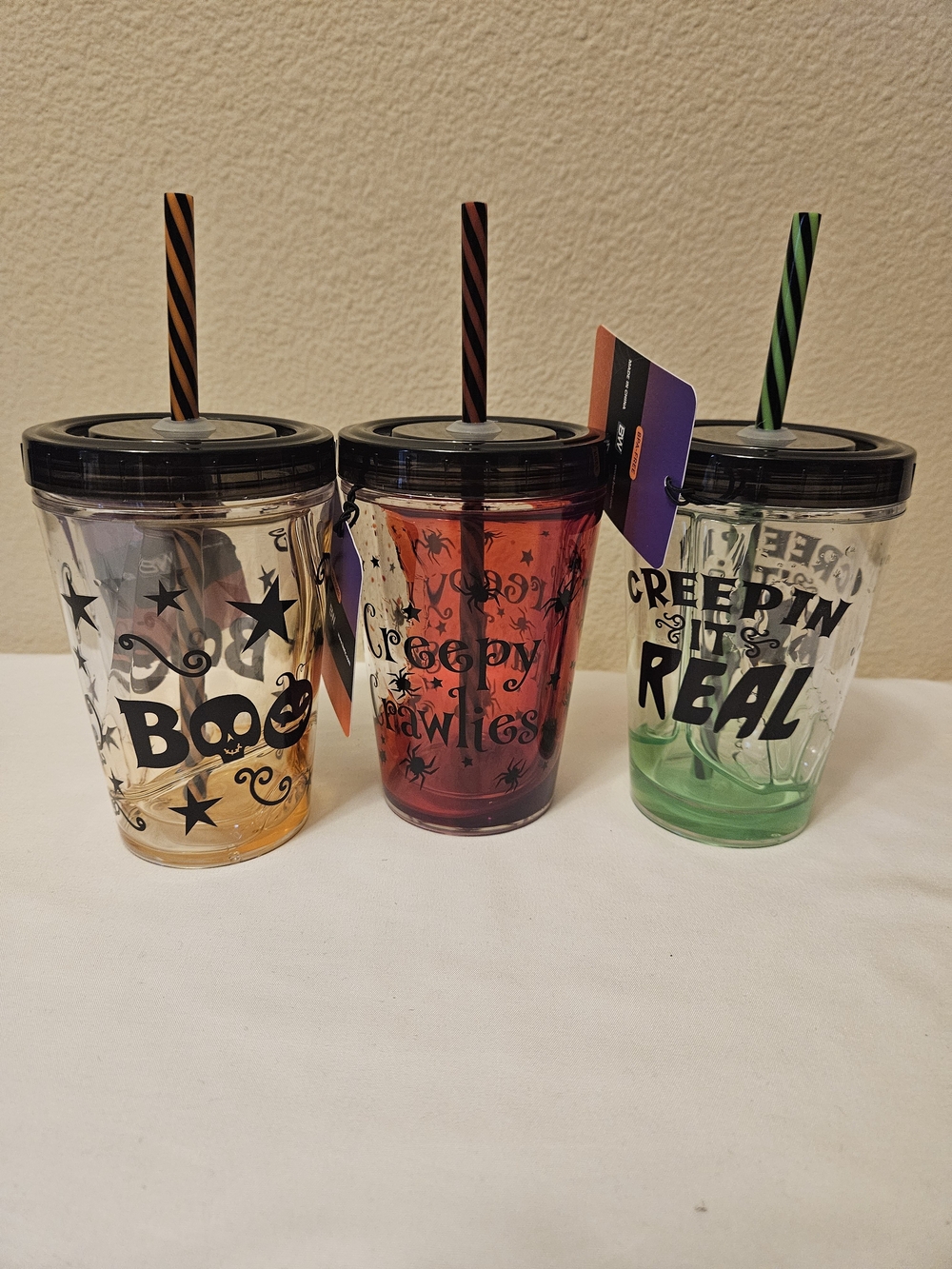 Halloween Ooze Tumbler Cup | Pick 1 | 10 oz Double-Walled BPA-Free NWT
